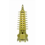 Golden Color Feng-Shui education tower- for students