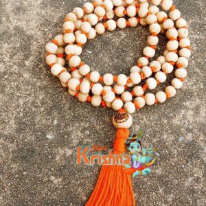 Hare Krishna Tulsi Jap Mala 108 Beads + 1 Guru Bead