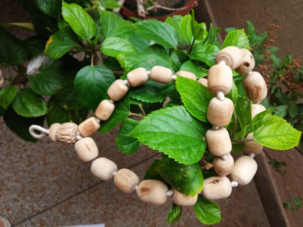 27 Beads Pure Tulsi Japa Mala (Beads Size 20 MM)