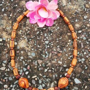Shank Design Tulsi Kanthi Mala