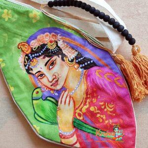 Radhika Pyari Gomukhi With Counter Mala - Premium