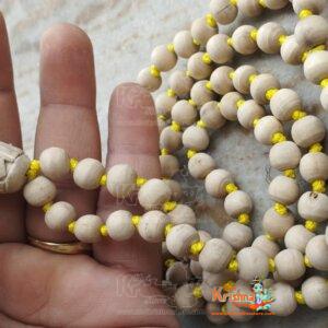 ISKCON Tulsi Japa Mala 108 + 1 Guru Beads Hand Knotted