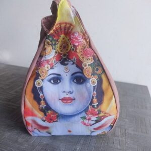 Baal Krishna Digital Print Japa Bead Bag