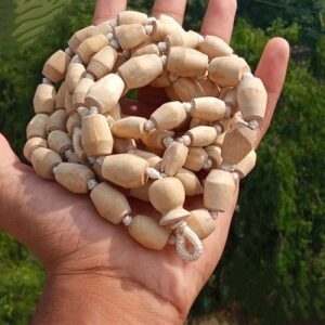 Iskcon Mridang Shaped 108 + 1 Guru Beads Japa Bead Mala