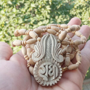 Disclaimer : Product's color may slightly vary due to photographic lighting sources or your monitor settings. Precaution : This Tulsi bead is brittle, handle with care Instruction : If you put Tulsi Beads in water the color may change. Note : Descriptions for products are taken from scriptures and oral tradition www.shrikrishnastore.com provides 100% Original Tulsi Basil Products