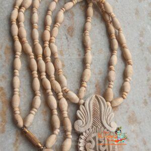 Disclaimer : Product's color may slightly vary due to photographic lighting sources or your monitor settings. Precaution : This Tulsi bead is brittle, handle with care Instruction : If you put Tulsi Beads in water the color may change. Note : Descriptions for products are taken from scriptures and oral tradition www.shrikrishnastore.com provides 100% Original Tulsi Basil Products