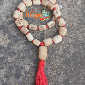27 Beads Tulsi Jap Mala Beautiful Design With Red Tassel