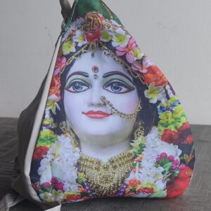 Shri Radha Digital Print Japa Bead Bag