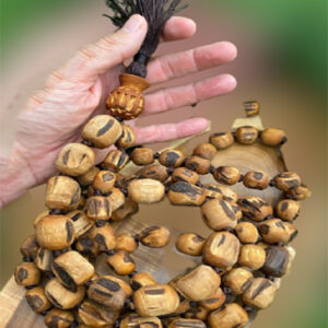 Iskcon big bead original tulsi Jap Mala 108 + 1 Beads -  Traditional