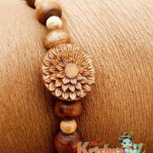 Amazing Flower Carved Tulsi Bracelet- Premium Quality