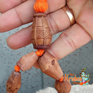 Made in Vrindavan dham by www.originaltulsimala.com. Each and every one of these Locket Mala is a work of Very Fine Hand art.