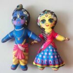 Radha Krishna 7.5 inch Soft and Plush Washable Toy