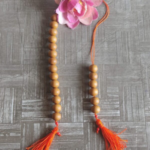 Sandalwood Counter Mala - 14 mm Beads