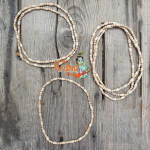 Radha Radha Name Carved Seed Original Tulsi Kanthi Mala