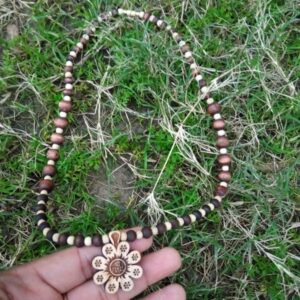 Shri Radha Naam Original Tulsi Locket Mala