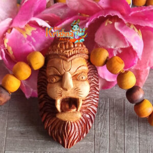 Shri Narasimha Ji Original Tulsi Locket Mala Pure Tulsi Beads