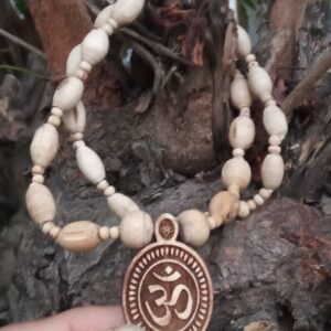 Made in Vrindavan dham by www.shrikrishnastore.com. Each and every one of these Locket Mala is a work of Very Fine Hand art.