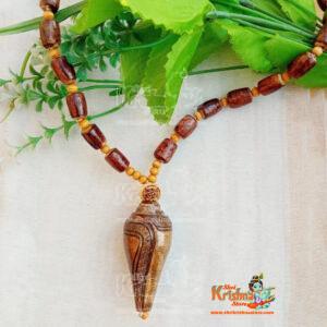 Conch Design Original Tulsi Locket Mala