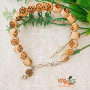 Made in Vrindavan dham by www.shrikrishnastore.com. Each and every one of these Locket Mala is a work of Very Fine Hand art.