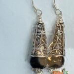 Beautiful Design Tulsi Earrings Sterling Silver