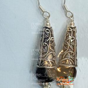 Beautiful Design Tulsi Earrings Sterling Silver