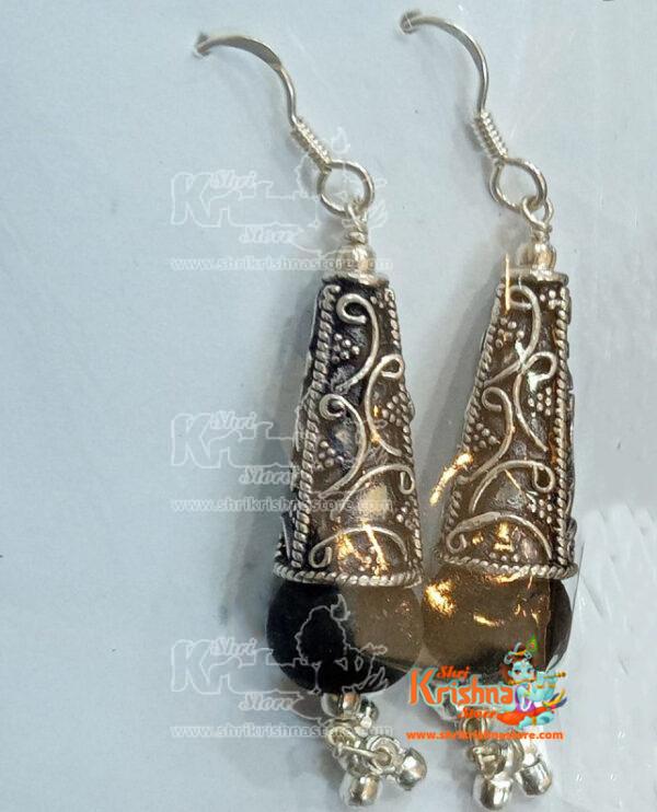 Beautiful Design Tulsi Earrings Sterling Silver