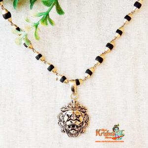 Narasimha Stelling Pendant Locket Mala