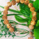 Made in Vrindavan dham by www.shrikrishnastore.com. Each and every one of these Locket Mala is a work of Very Fine Hand art.