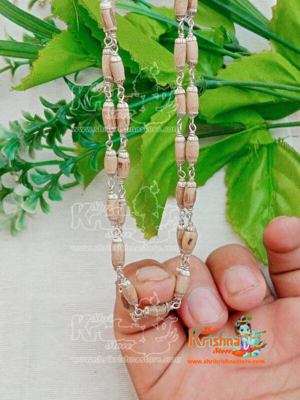 Silver Steling Kanthi Mala for Neck