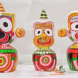 Lord Jagannath, Baladeva and Subhadra Set (12 Inch)