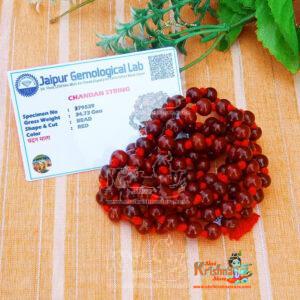 Certified Red Sandalwood Mala