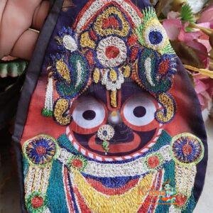 Jai Jagannath Embroidery Bead Bag