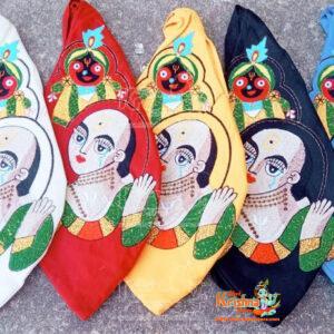 Jai Jagannath Black Color Embroidery - Bead Bag