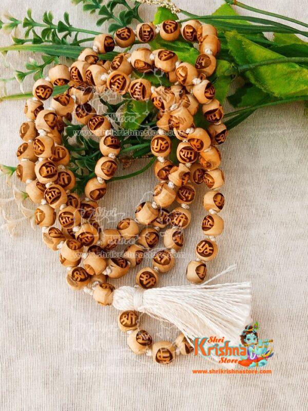 Shri Ram Naam 108 Beads Tulsi Japa Mala
