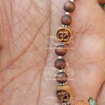 Om Naam Tulsi Kanthi Mala Sterling Silver