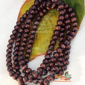 Original Tulsi Kanthi Mala 3 Round Round Beads – Natural