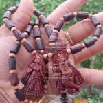 Iskcon Jugal Jodi Radha Krishna Tulsi Pendant Mala