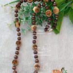 Om Naam Tulsi Kanthi Mala Sterling Silver