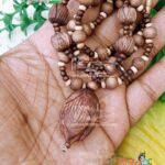 Lotus Beads Tulsi Carved Beads Mala