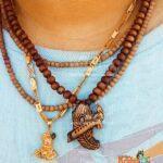 Shri Krishna Bansuri Tulsi Locket Mala