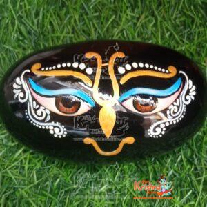 Little Krishna's Painted Shaligram Stone
