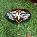 Little Krishna's Painted Shaligram Stone