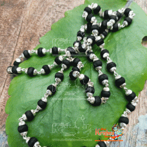 black tulsi beads mala