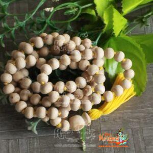 108 Beads Tulsi Japa Mala With Yellow Tassel