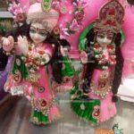 Radha Krishna Jugal Jodi White Marble with Shringar