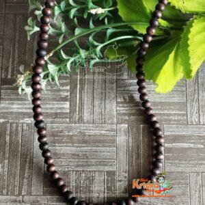Shyama Black Tulsi Kanthi Mala One Round Mala -  Premium