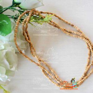 Natural Three Round Tulsi Kanthi Mala