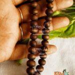 Natural Tulsi Beads Two Round Kanthi Mala
