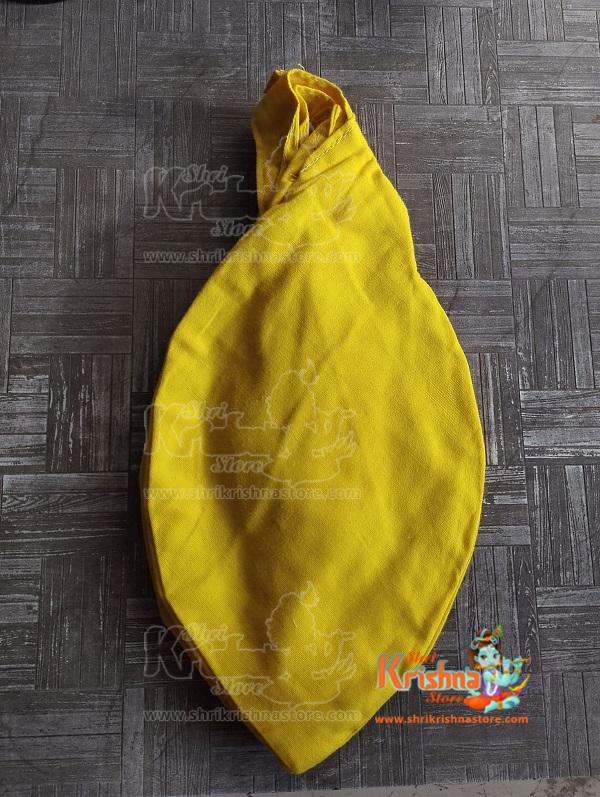Cotton Plain Japa Bags Yellow Color