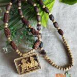 Shri Sita Ram Pure Tulsi Locket Mala
